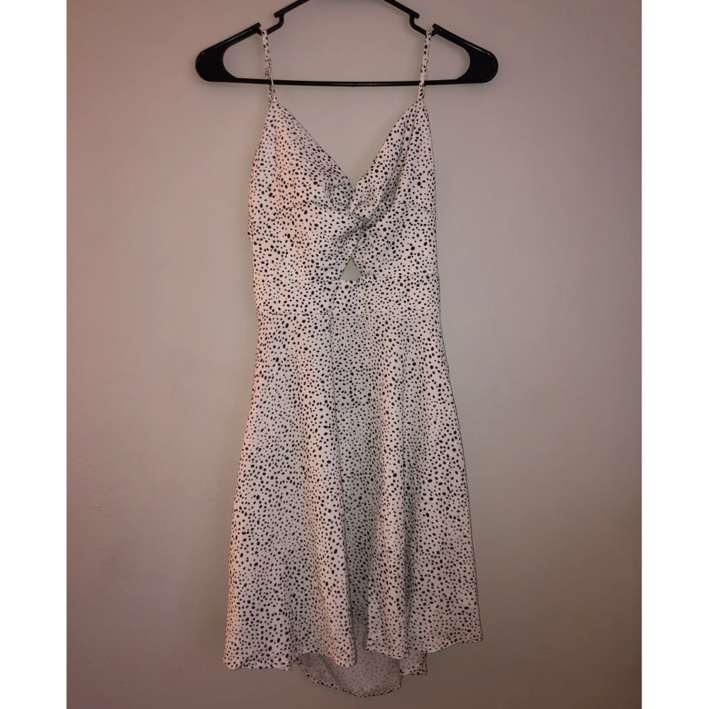 Black & White Cut Out Dress NWOT